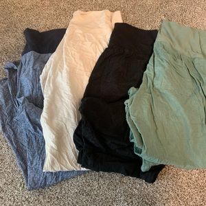 MATERNITY Linen Pants (Old Navy) Size Large